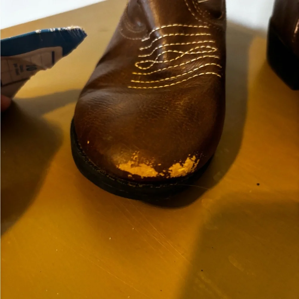 Faded glory Brown Western Cowboy Boots 1